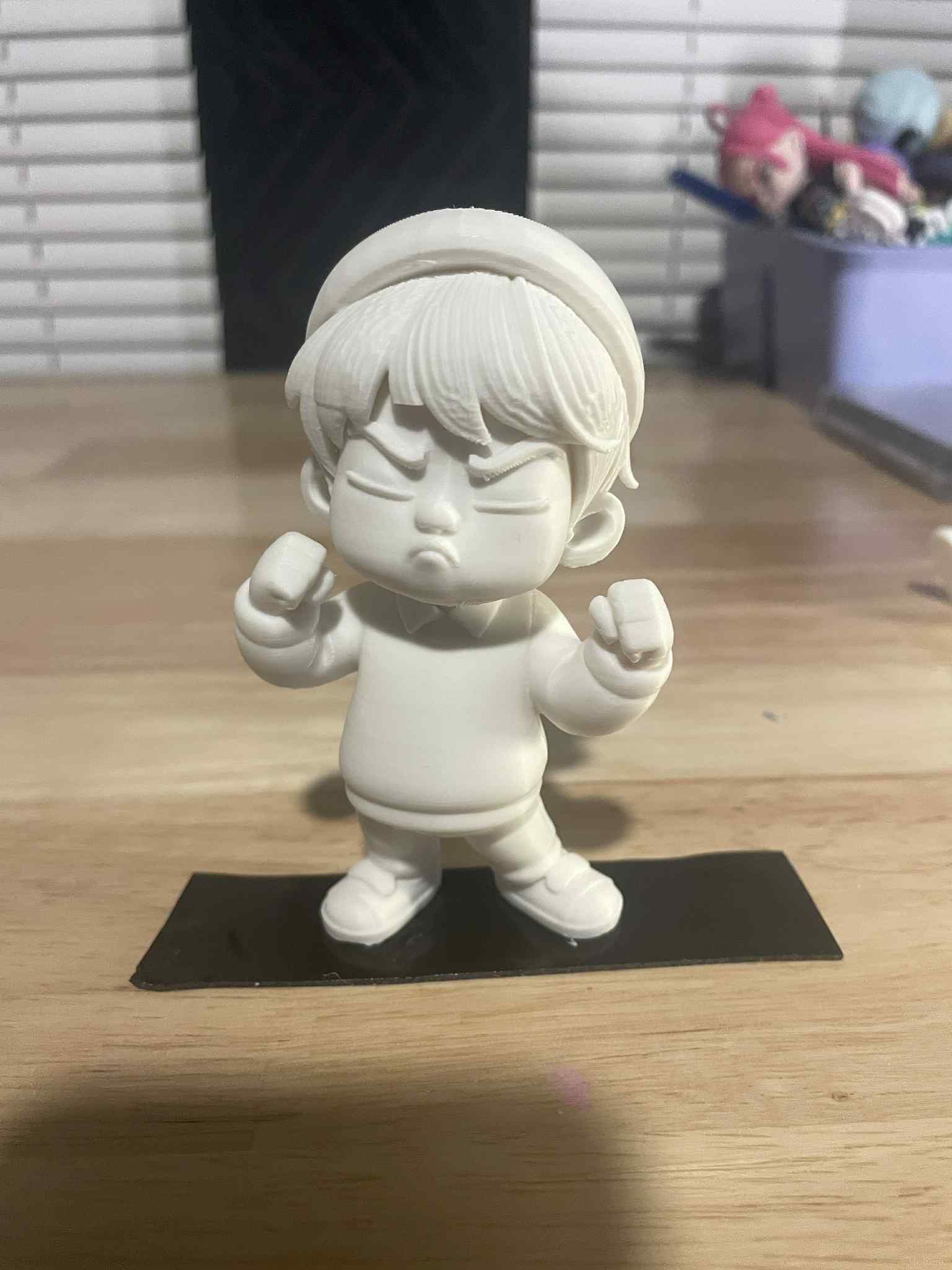 KPOP Demon Hunters White Paintable Craft Figurines - Image 4