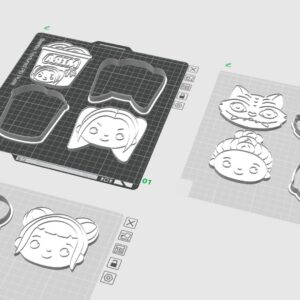 Demon Hunter Cookie Cutter – Print (Physical product)
