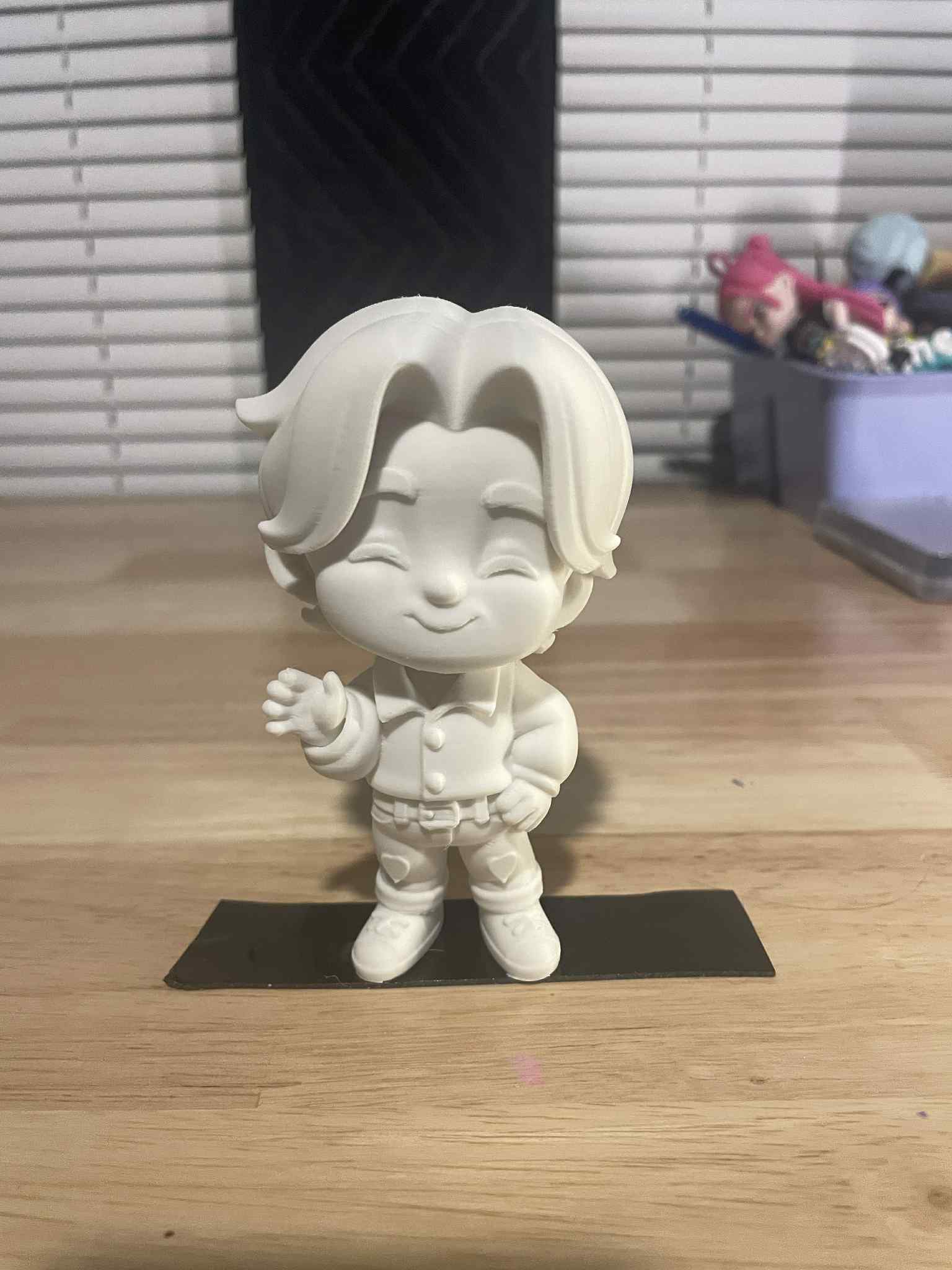 KPOP Demon Hunters White Paintable Craft Figurines - Image 5