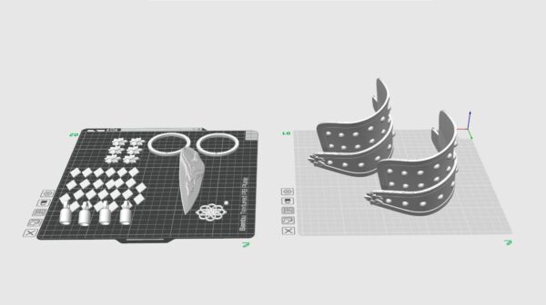 Zoe 3D Printed Accessories Kit (Unpainted) - Image 3