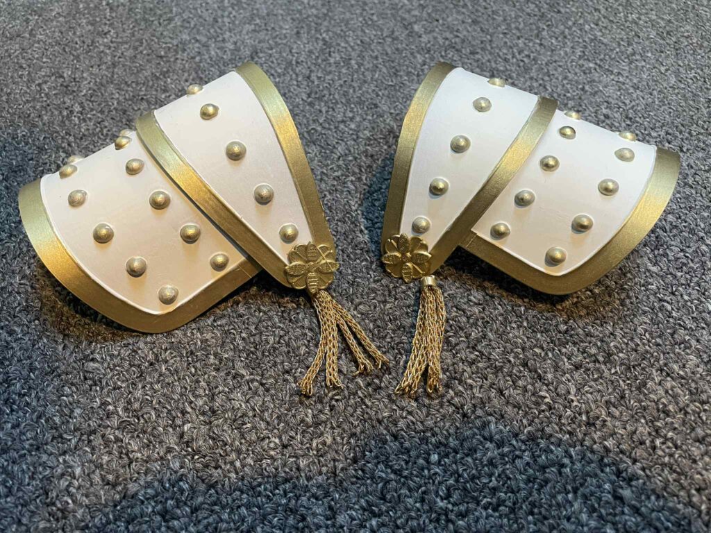 Zoey Shoulder Pads β K-Pop Demon Hunters (Unpainted, 3D Printed)