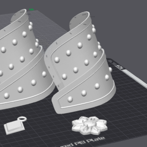 Mira Accessory kit on a print plate