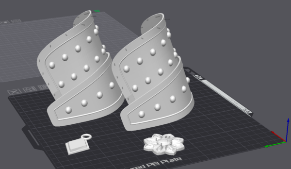 Mira Accessory kit on a print plate